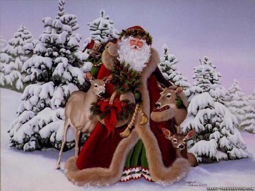 Christmas Santa Claus Wallpaper