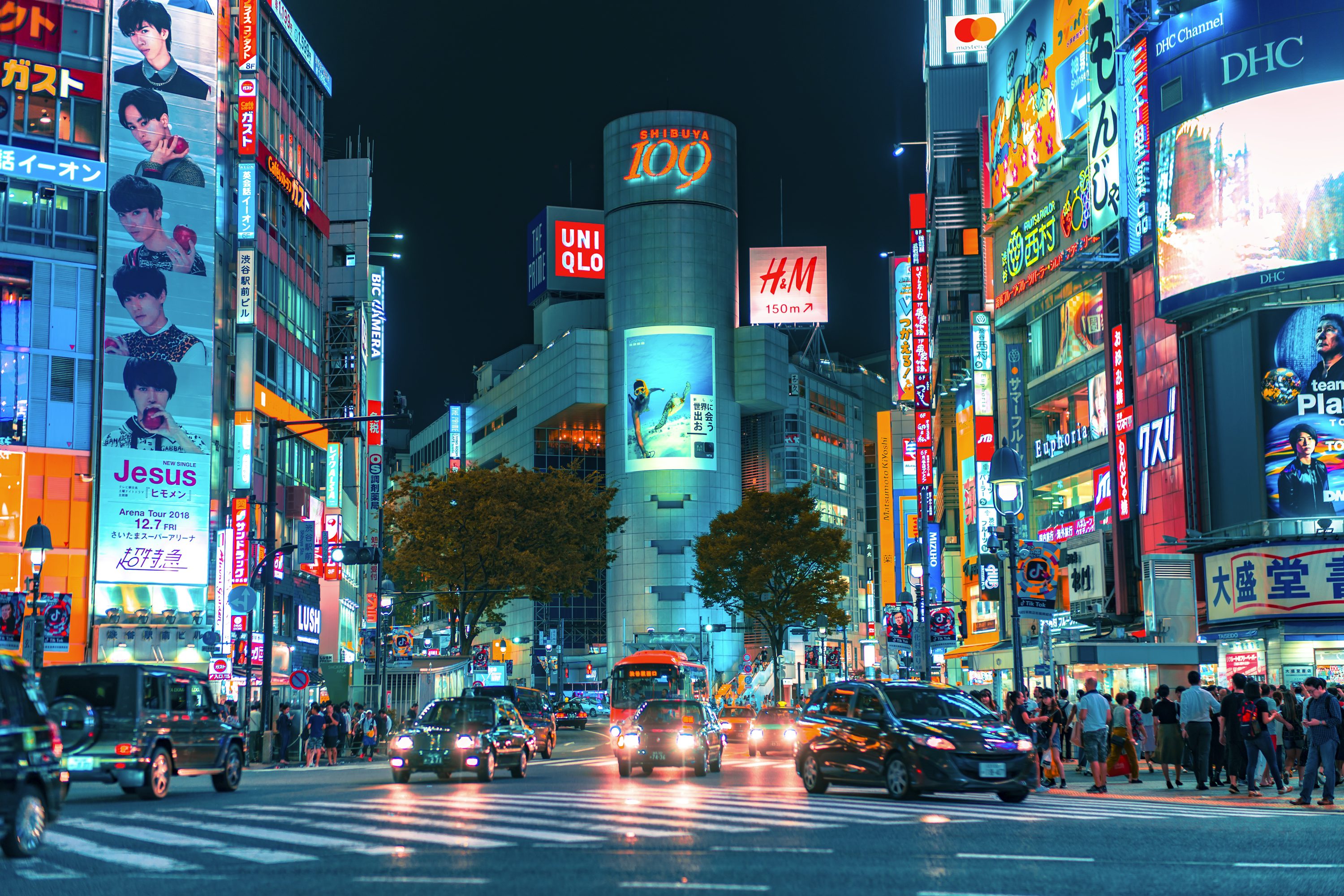 Shibuya Picture Scenic Travel Photo