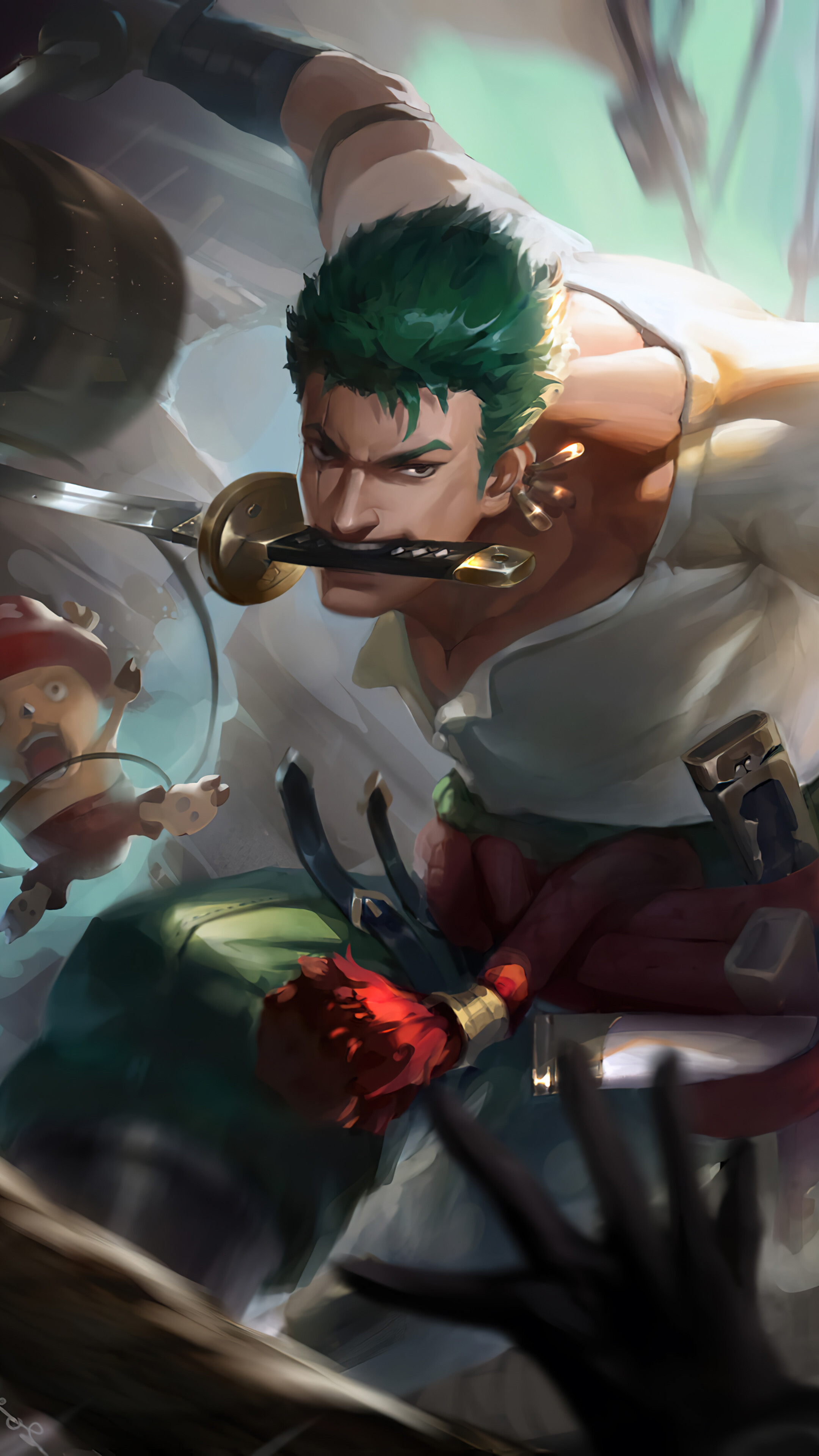 Roronoa Zoro One Piece 4K Wallpaper