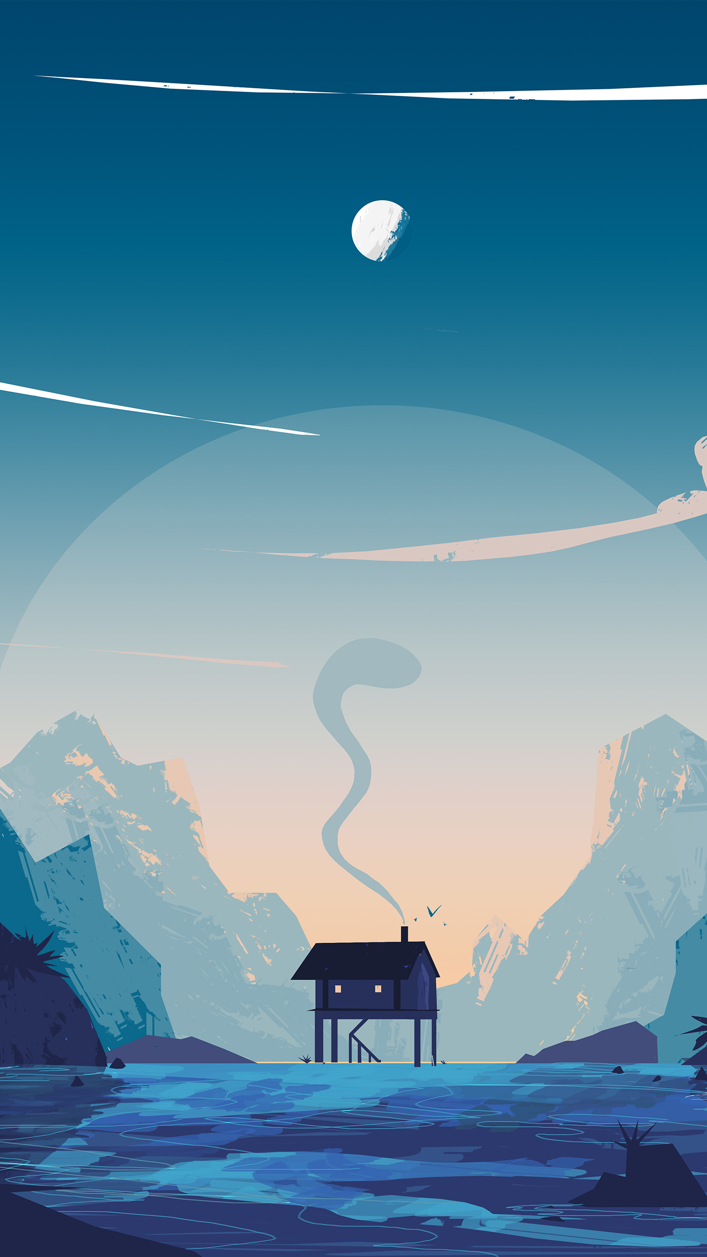 Mobile Minimalism Wallpaper