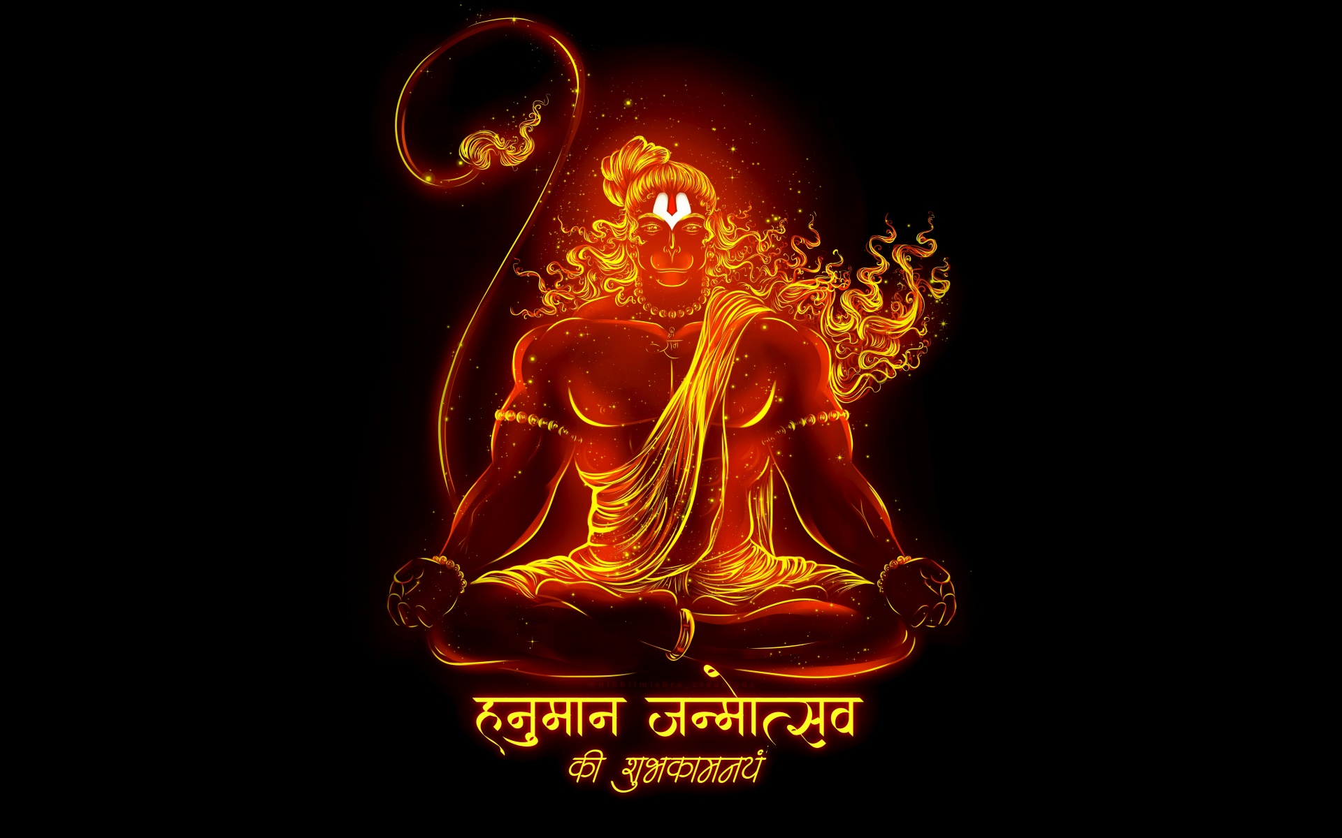 Lord Hanuman Wallpaper 4K, 8K, Anjaneya, Jai Shri Ram