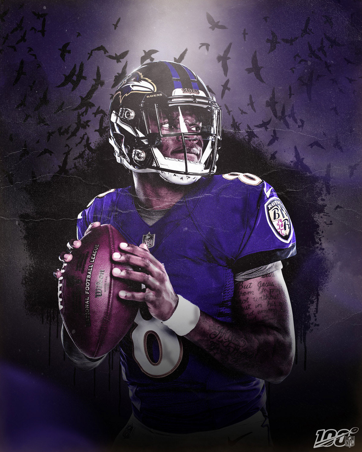 Lamar Jackson HD Mobile Wallpaper