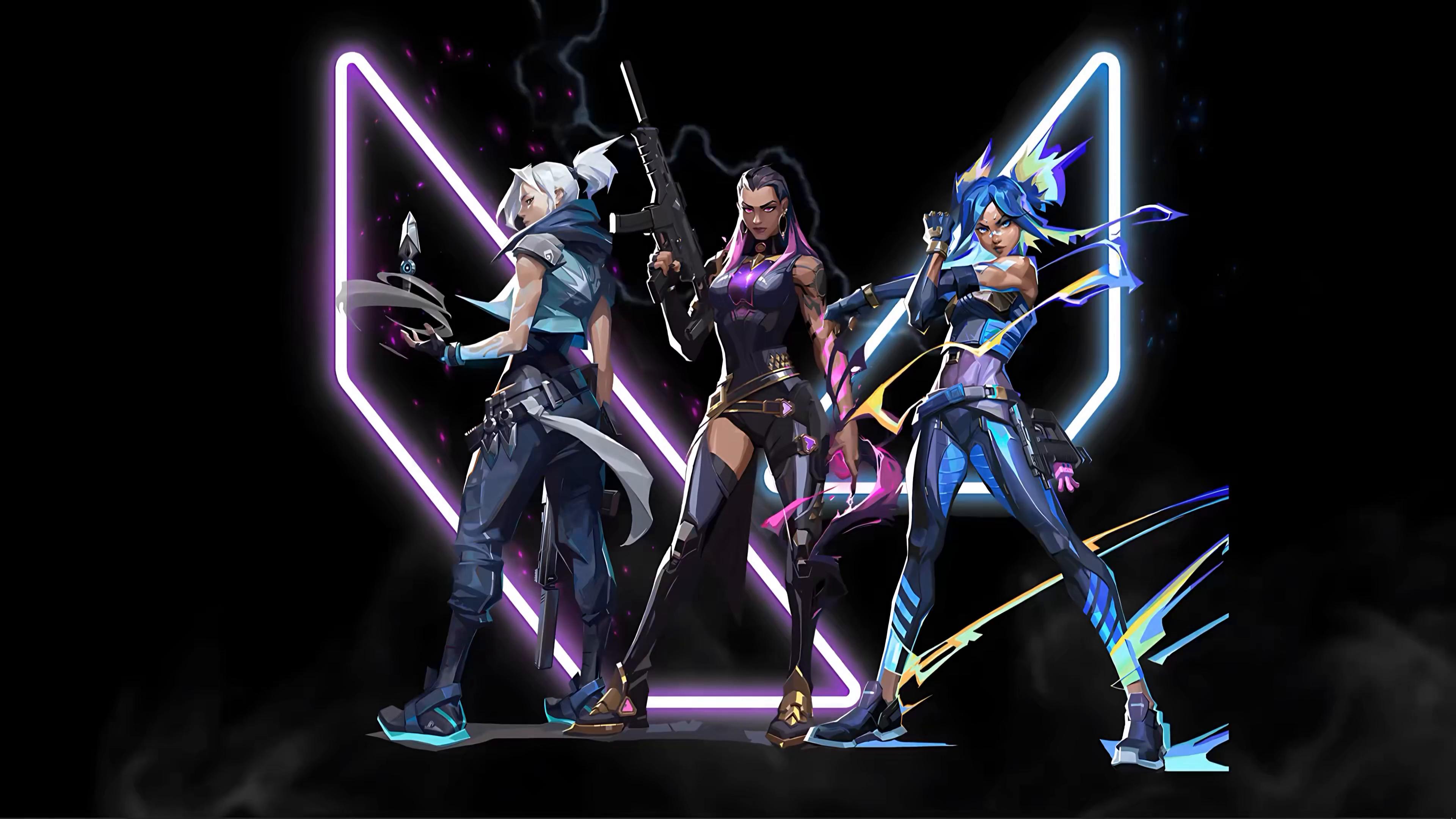 Jett, Reyna & Neon Live Wallpaper