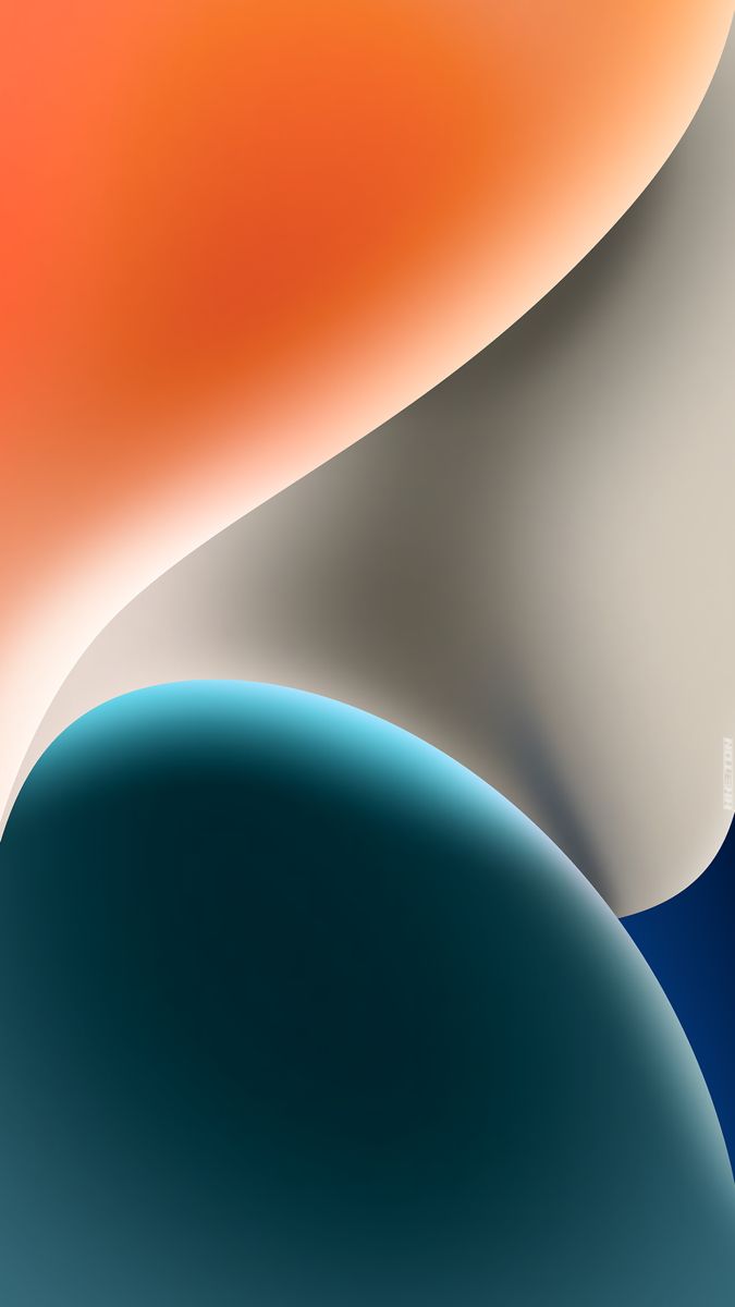 iPhone 14 Orange Green Gray HD 4K