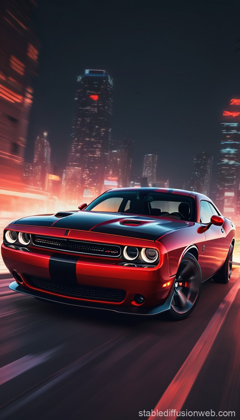Dodge Challenger SRT Lock Screen