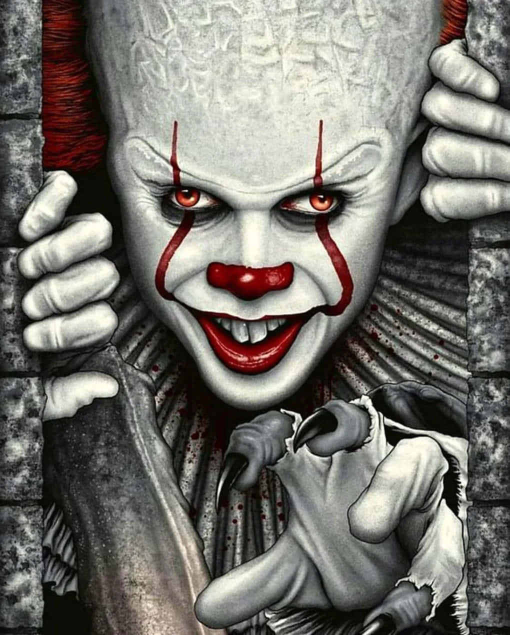 Scary Clown Wallpaper
