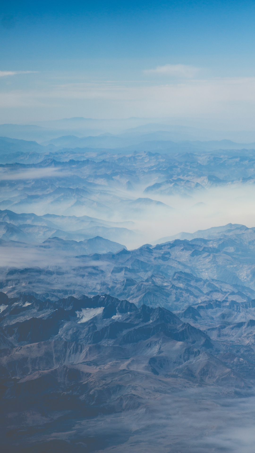 Mist Below iPhone Wallpaper