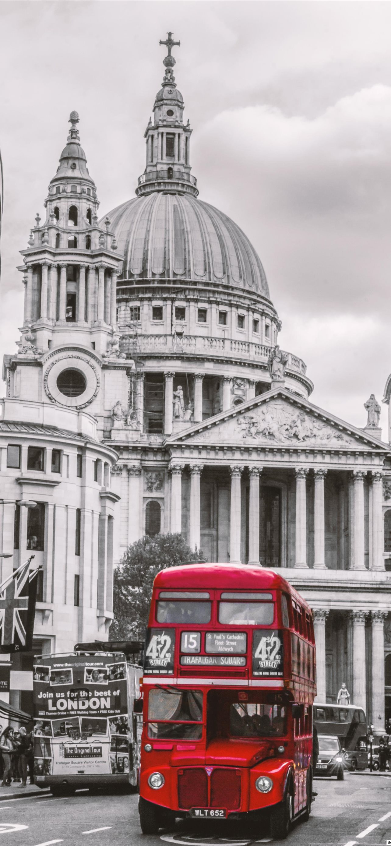 Buses iPhone HD Wallpaper