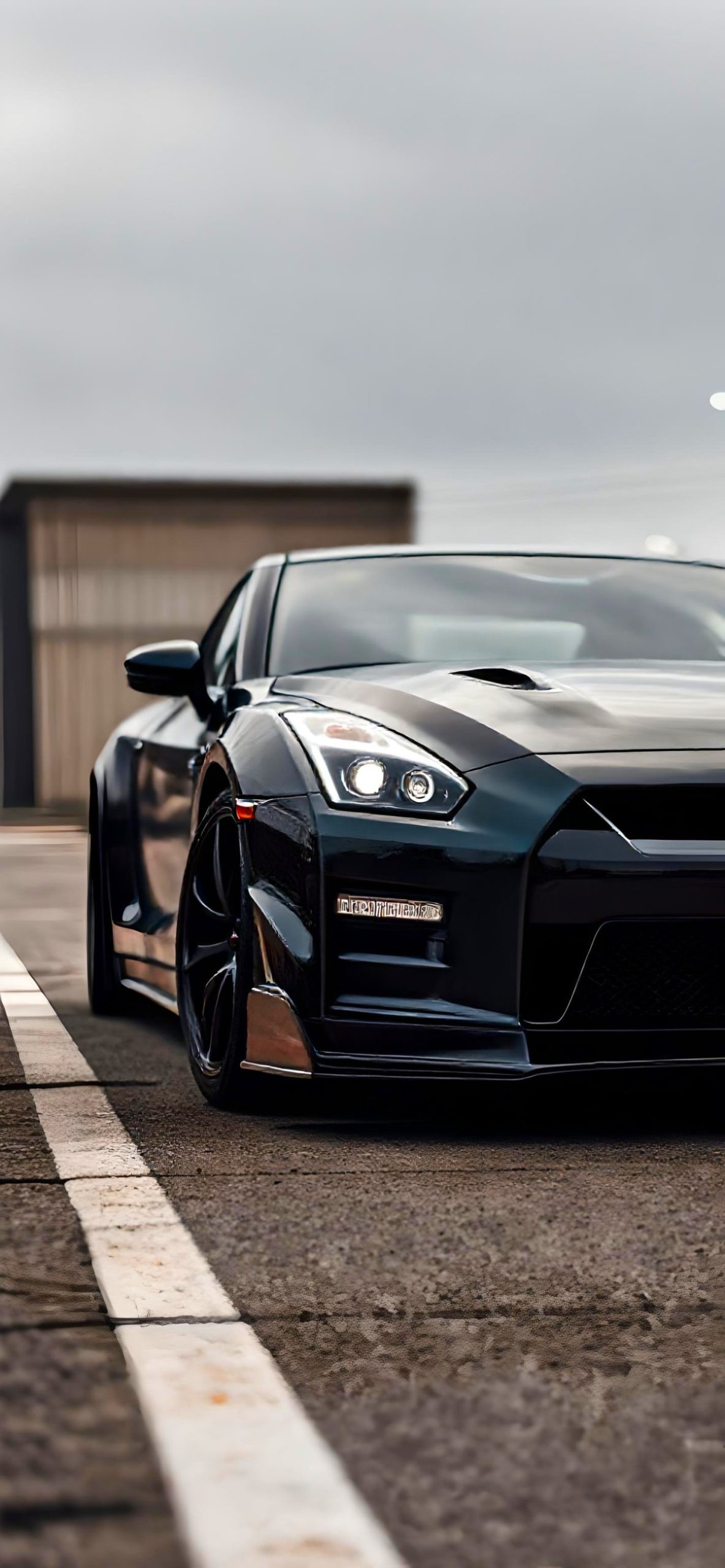 Black Car Wallpaper iPhone 16 Supra