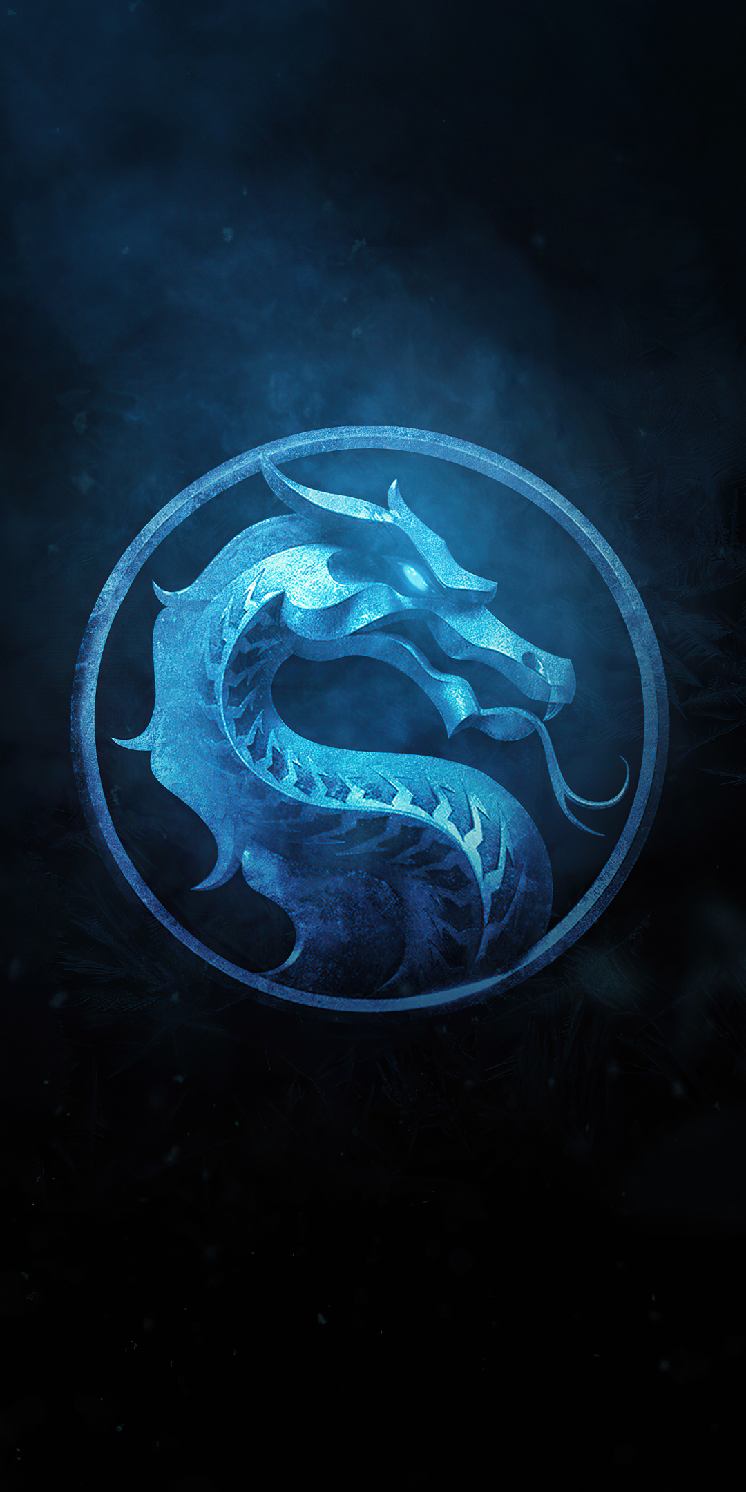 Mobile wallpaper: Mortal Kombat, Logo