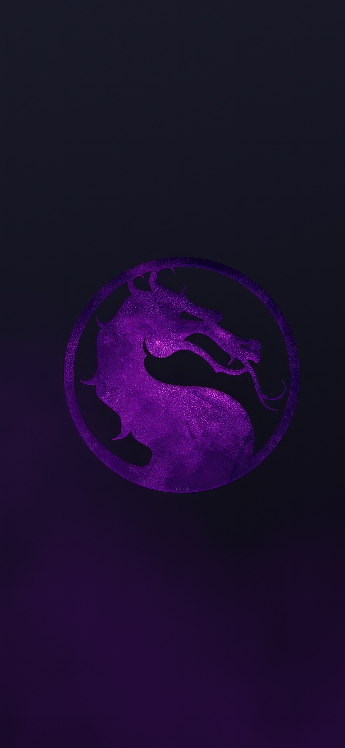 Mortal Kombat Logo Rain