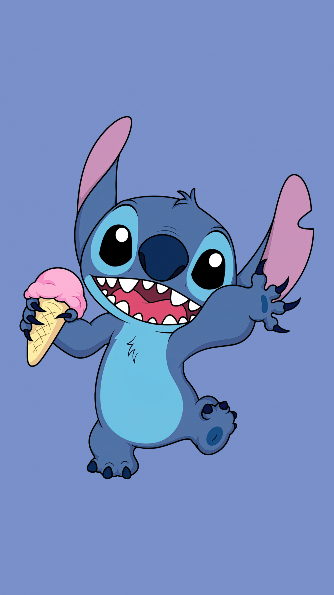 Stitch Wallpaper 4K, Disney, Cartoon