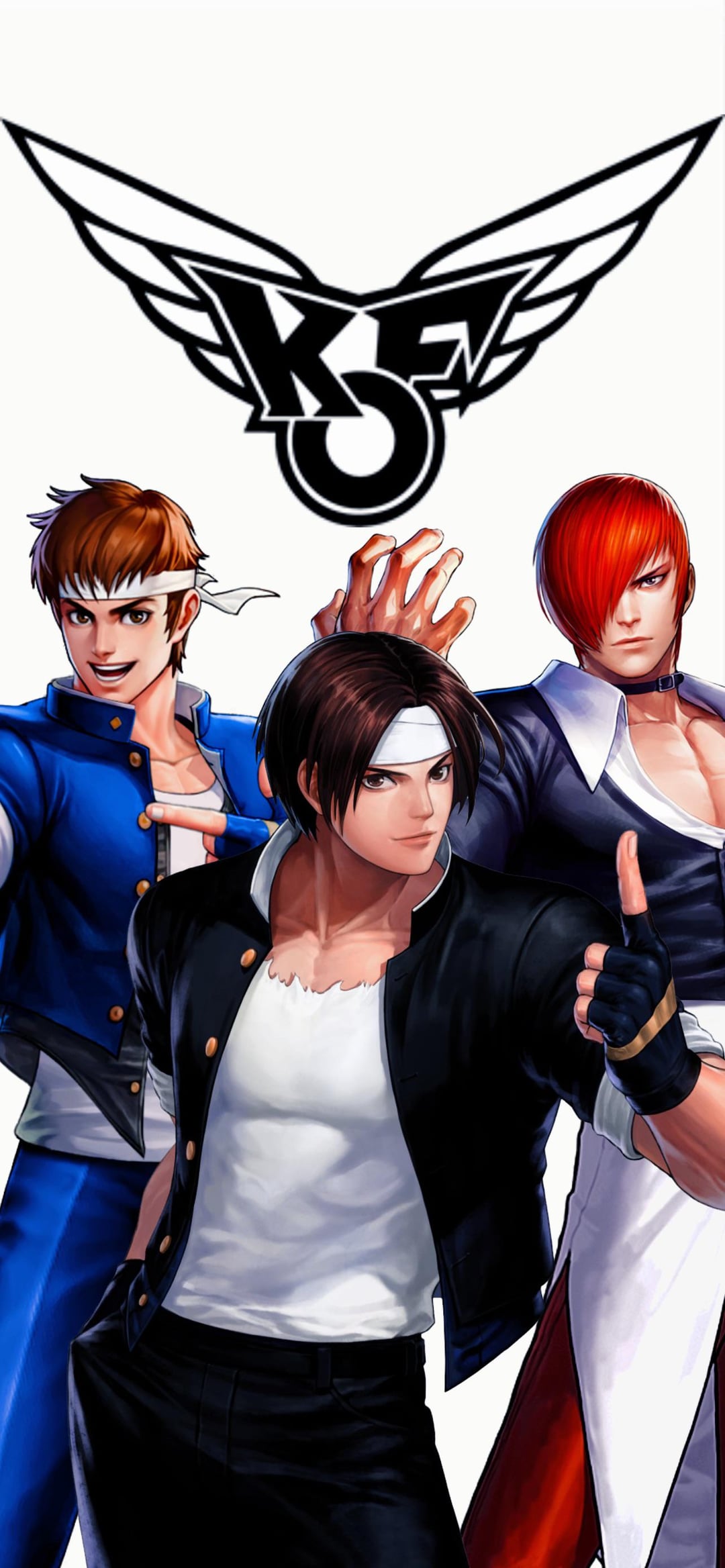 Made my own KOF smartphone wallpaper