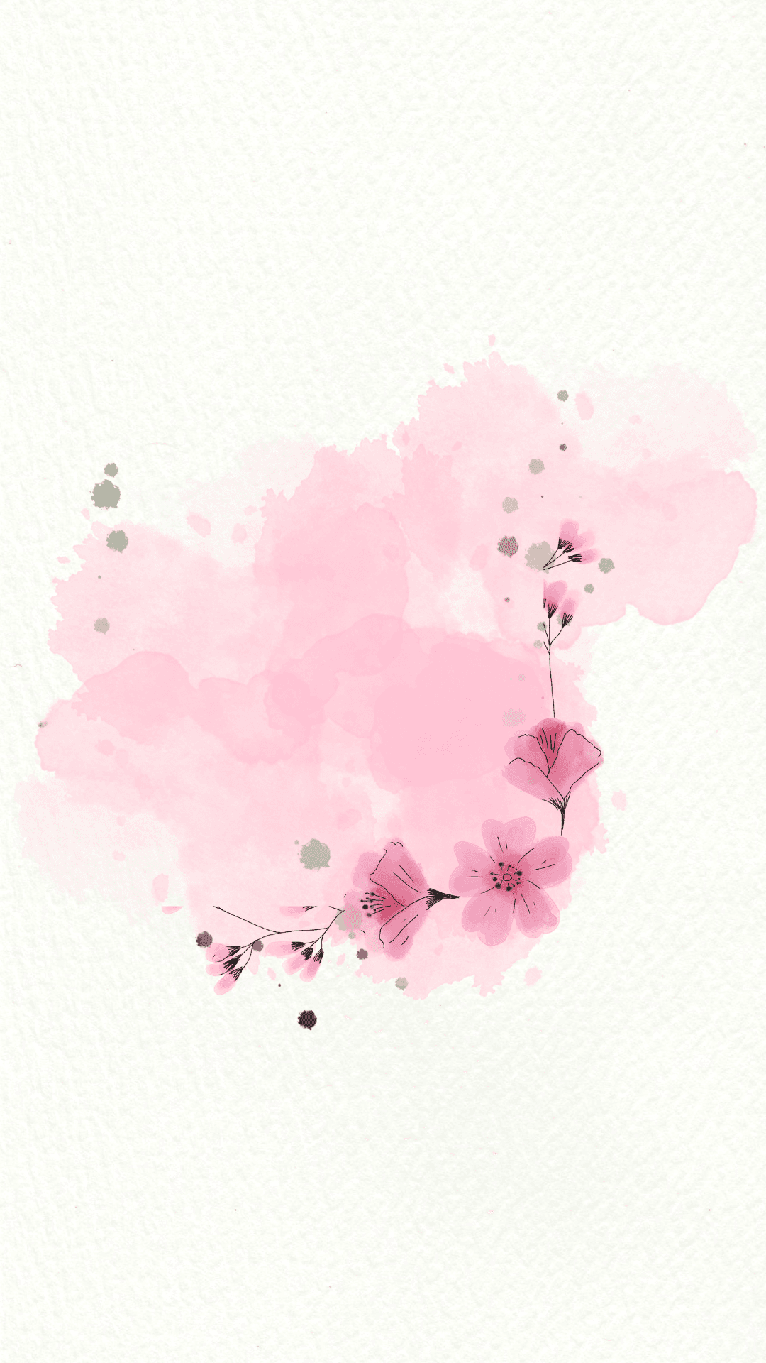 Sakura Blossom Pink Phone Wallpaper