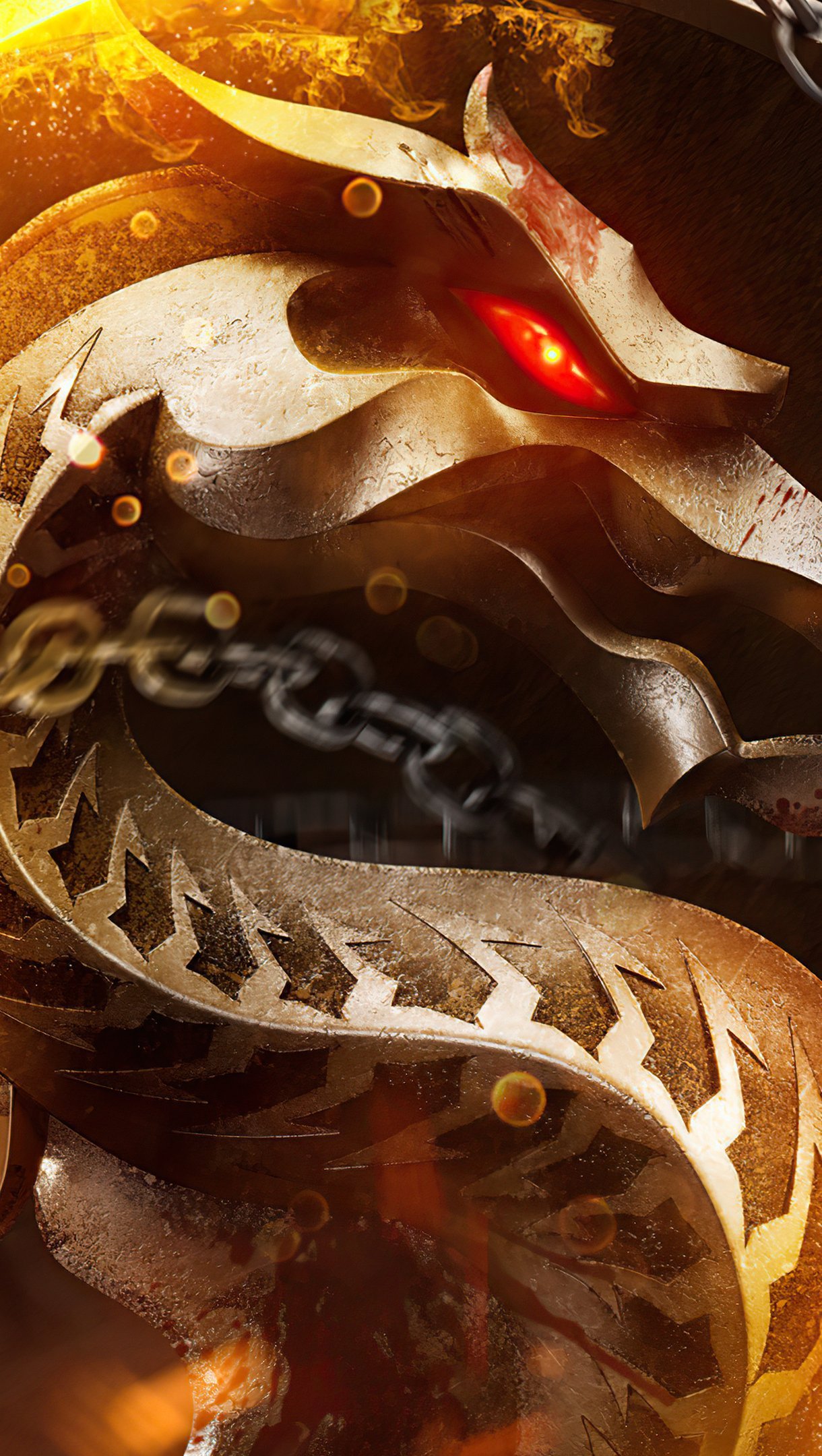 Mortal Kombat Fire Wallpaper 4k HD