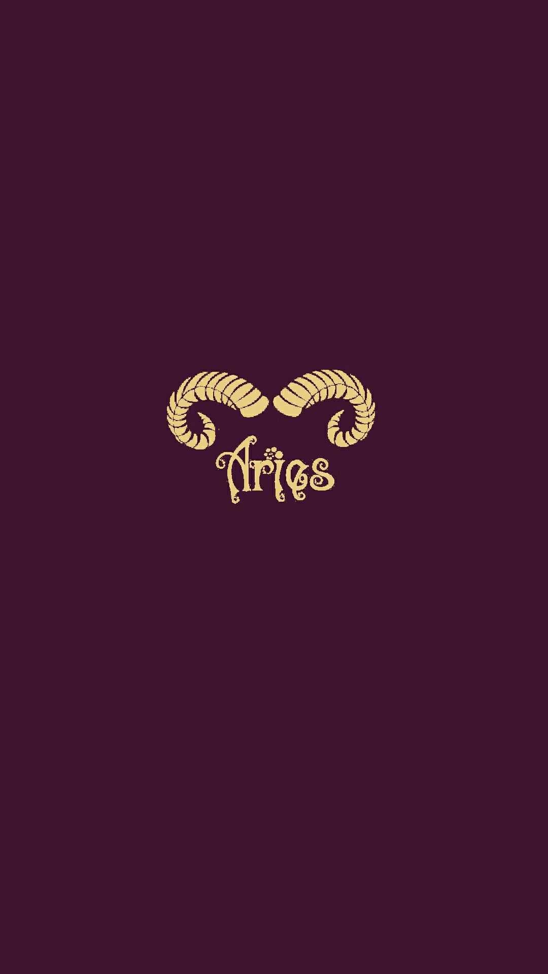 Aries Zodiac Sign Wallpaper