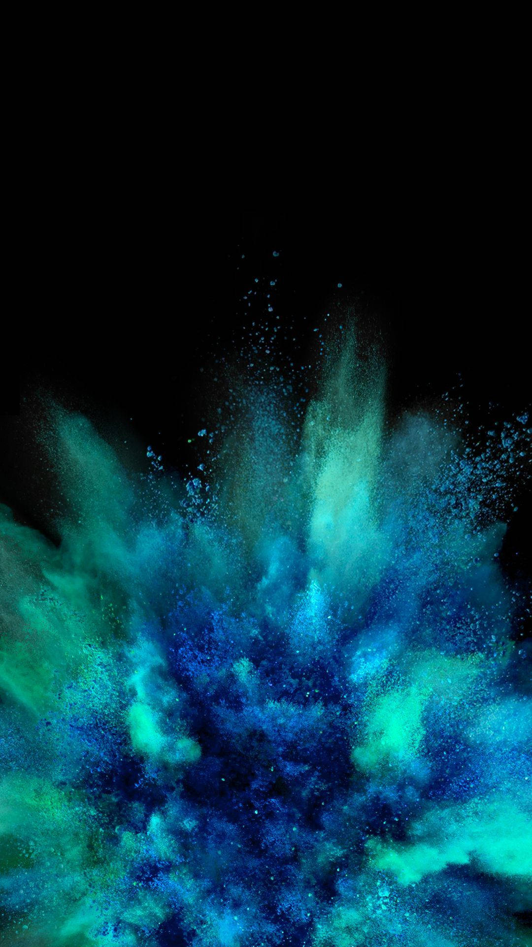 Blue iPhone HD Wallpaper
