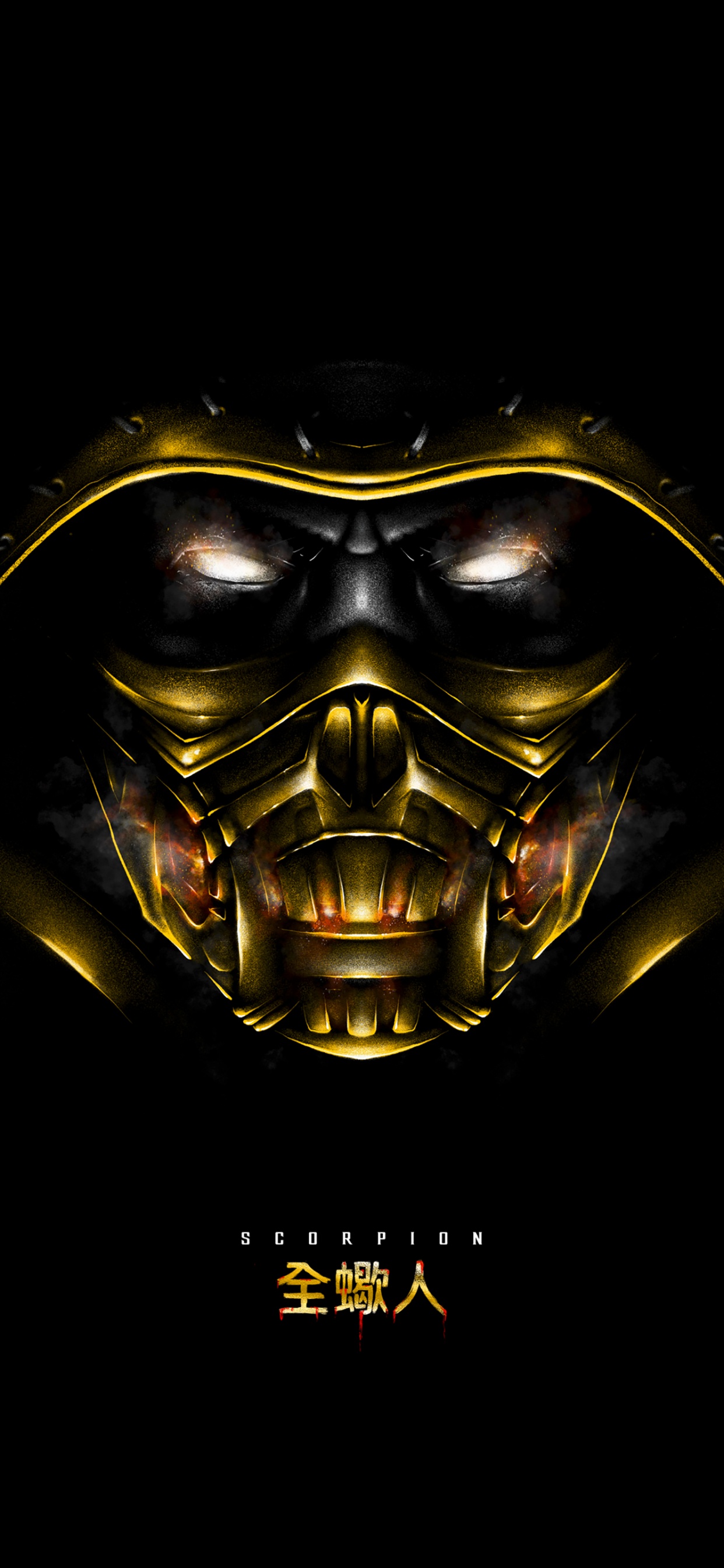 Scorpion Wallpaper 4K, Mortal Kombat