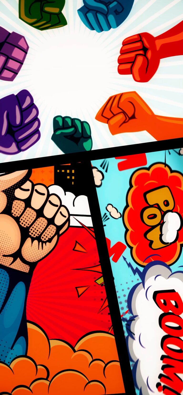 Comics. LIVE Wallpaper