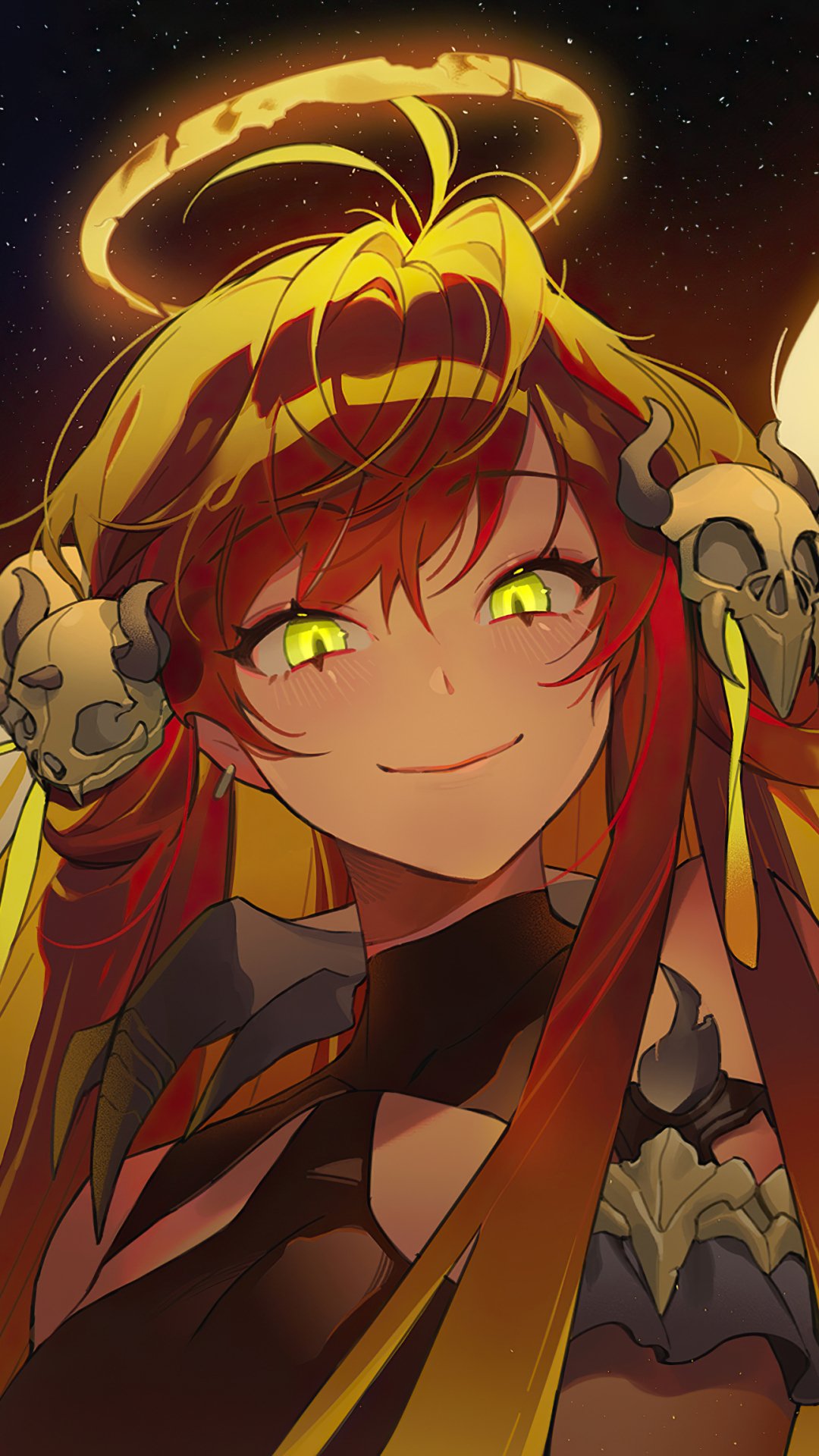 Download Yellow Eyes Anime Girl Anime