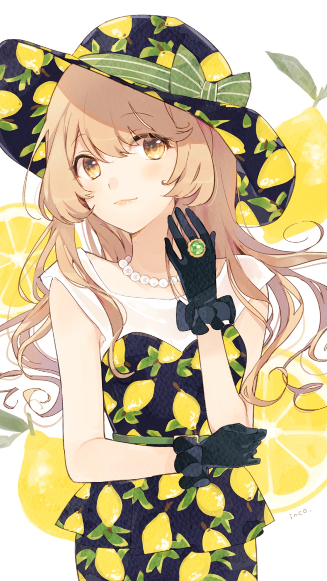 Download Yellow Eyes Glove Hat Blonde