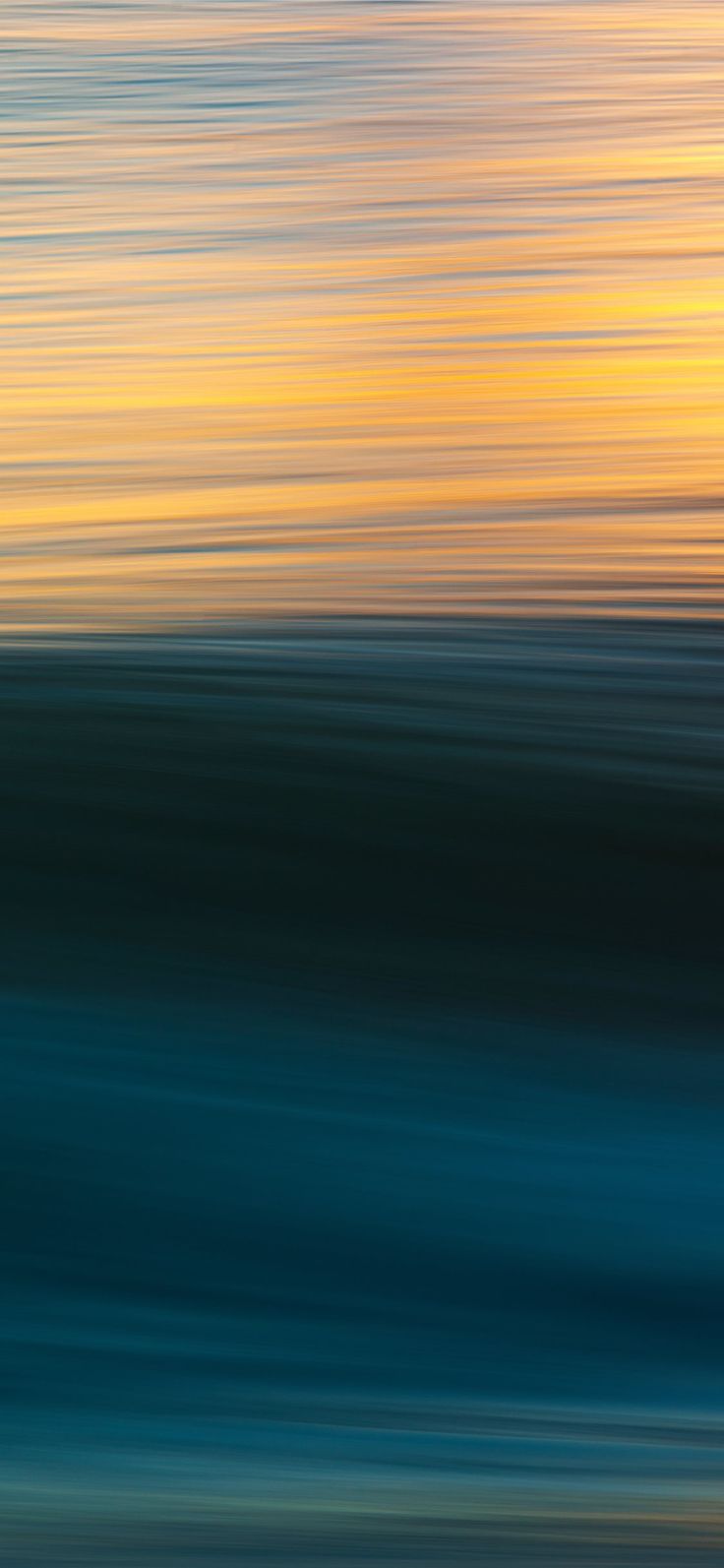 Gold & Blue iPhone X Wallpaper