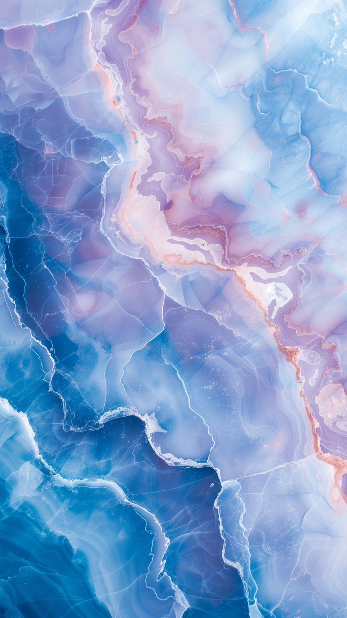 Blue White Gold Marble Beautiful