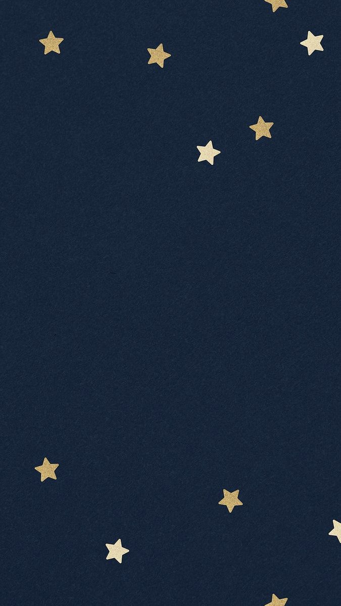 Blue background with gold stars pattern