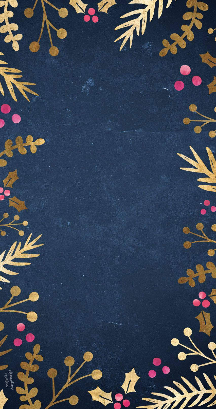 Blue And Gold HD Wallpaper