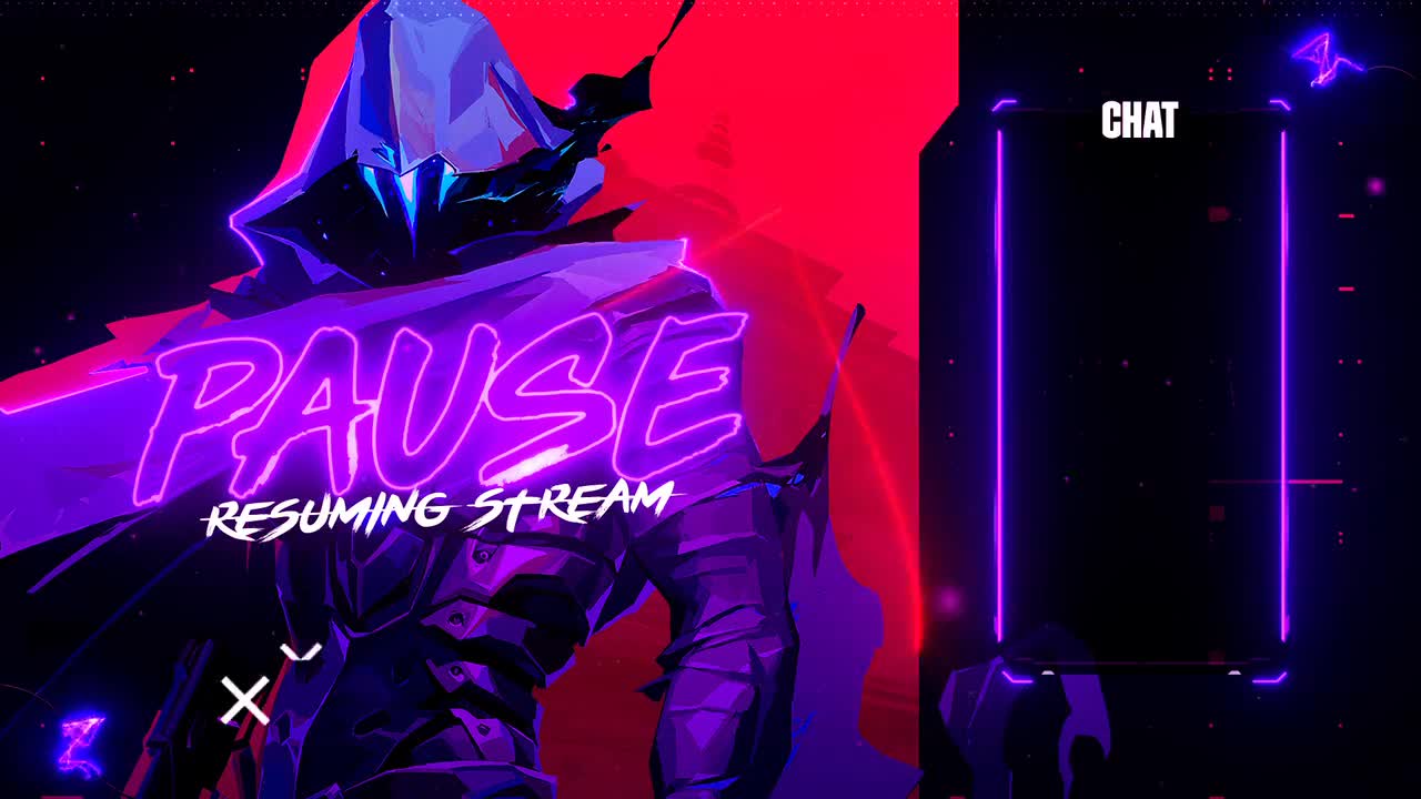 Overlays Stream Pack Omen Animated