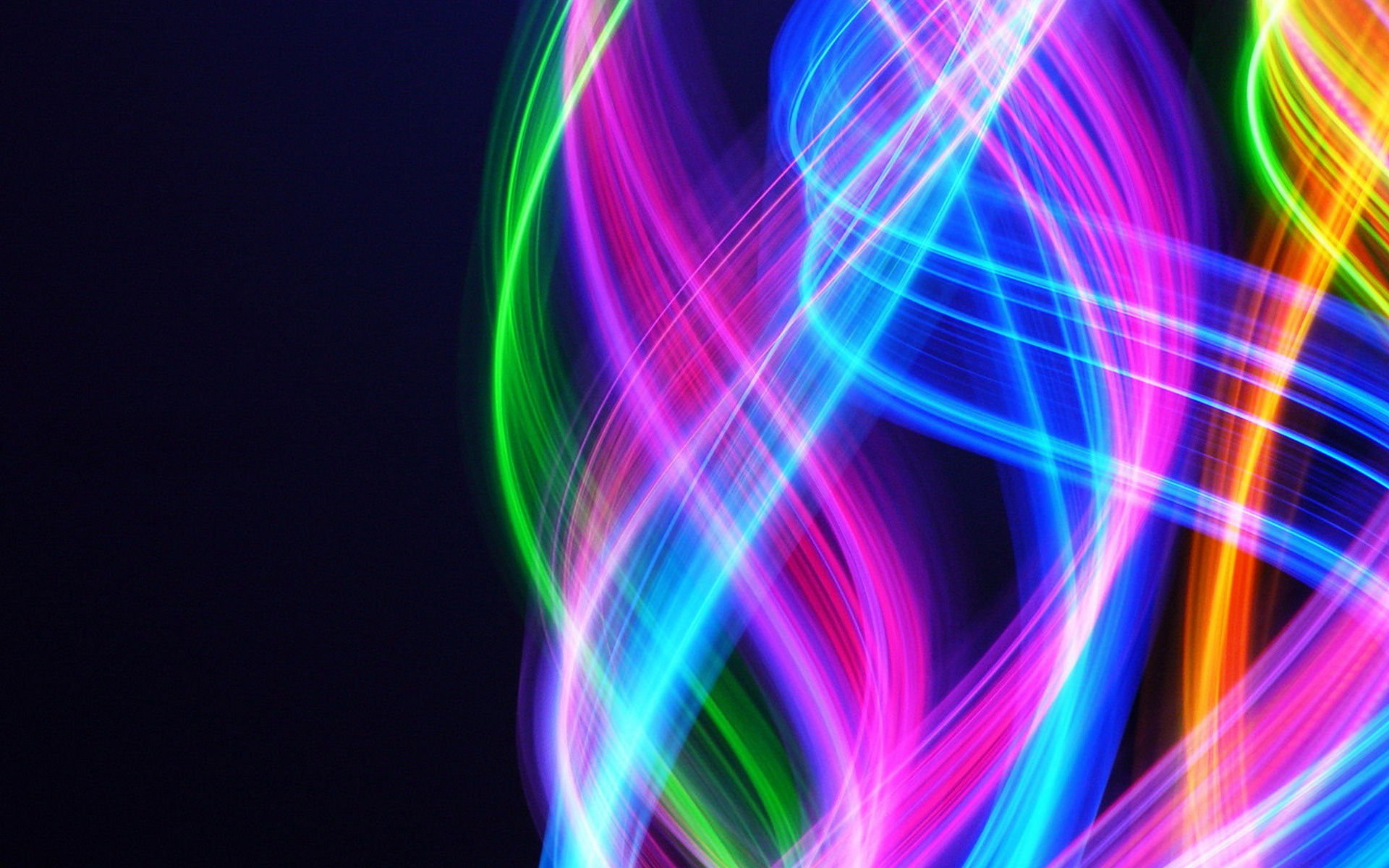 Download Colorful Swirl Neon Abstract
