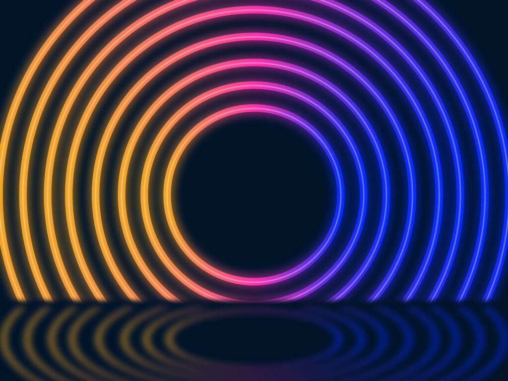 Free Neon Background with Instant