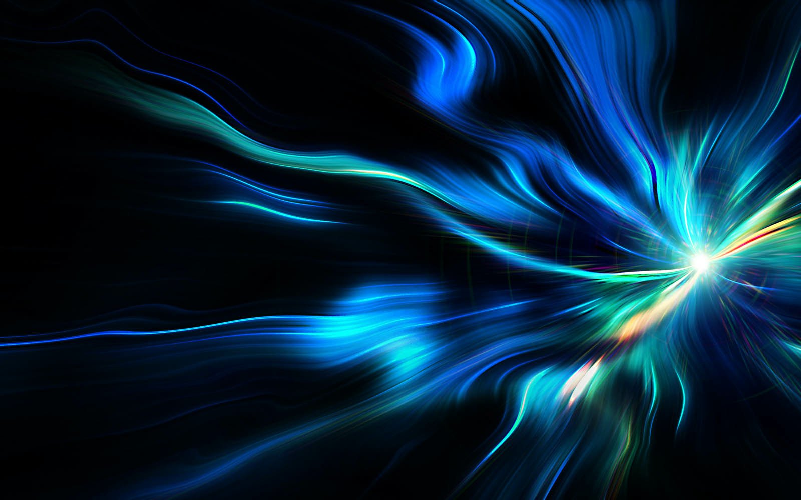 Neon Abstract Blue Abstract Blue Wallpaper