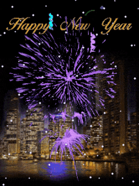Animated New Year Wallpaper GIFs
