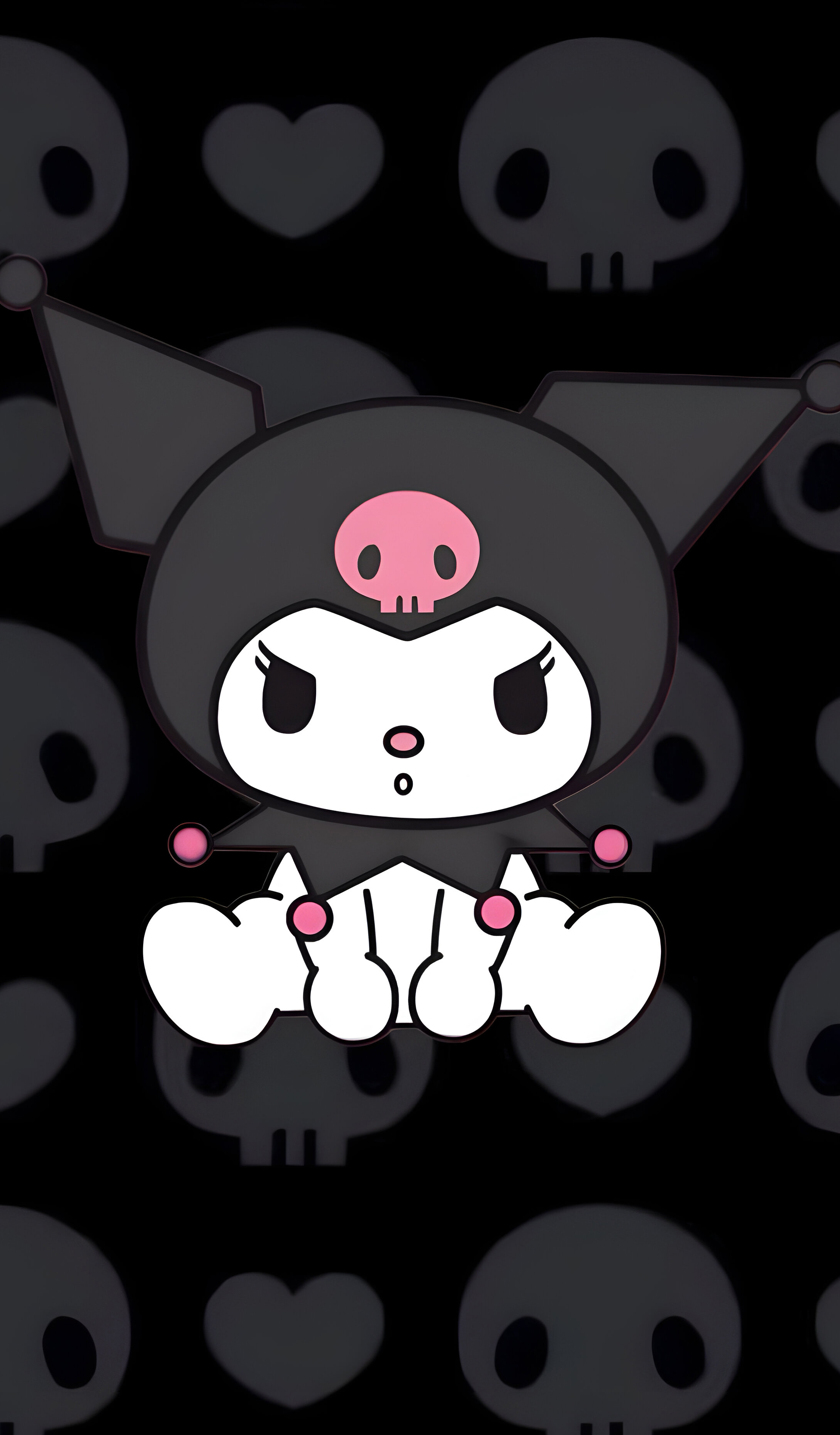 Kuromi Cool Mobile Wallpaper