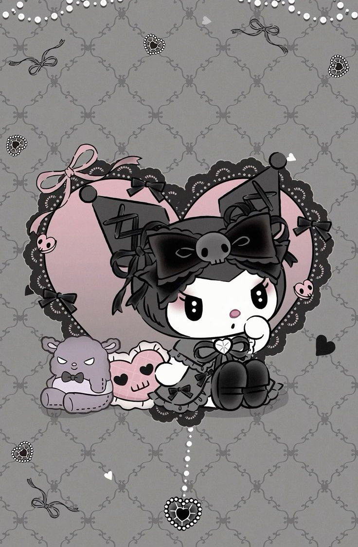 Kuromi iPhone HD Wallpaper