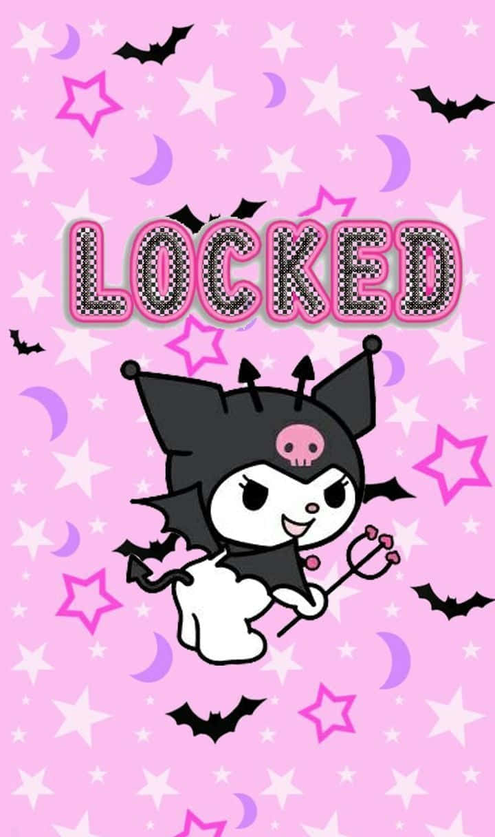 Kuromi iPhone Wallpaper