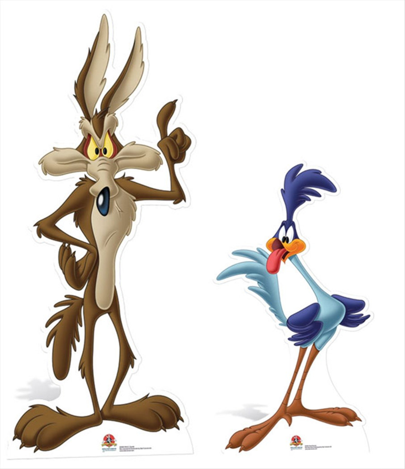 Road Runner and Wile E Coyote Cardboard