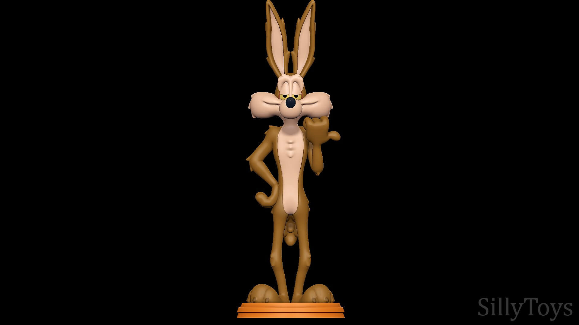 Wile E. Coyote Tunes 3D Model