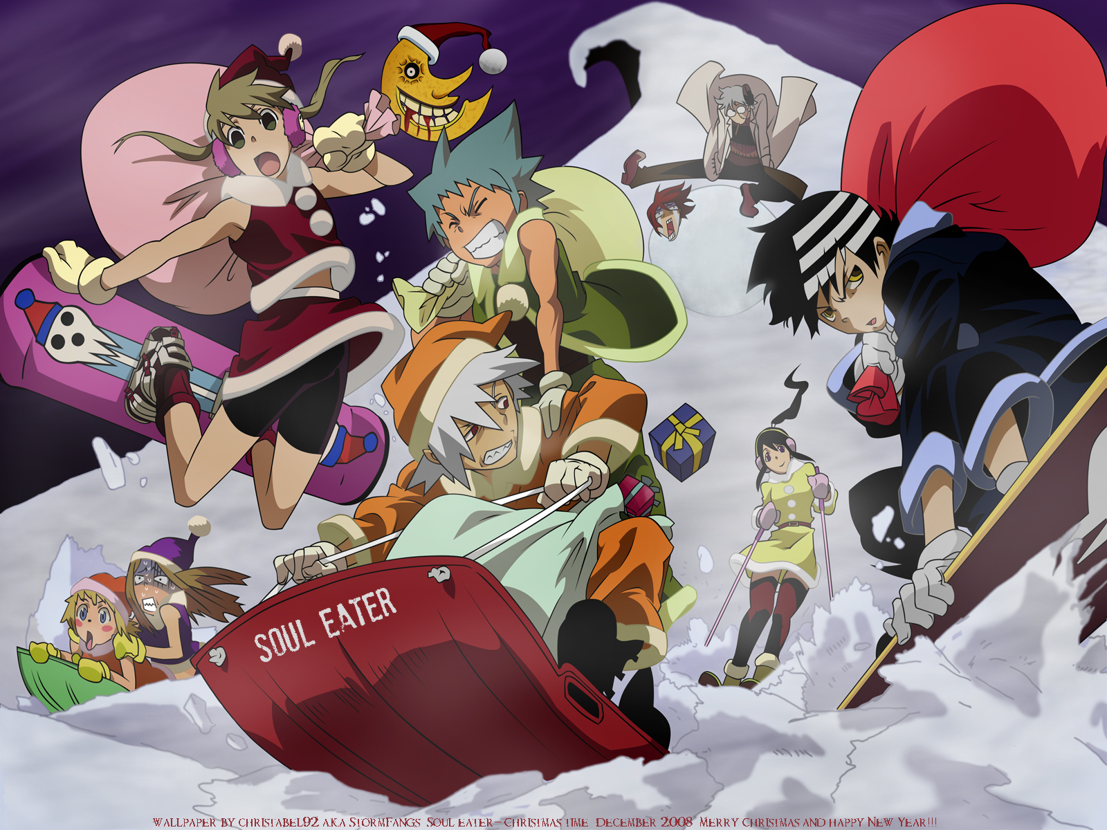 Soul Eater Winter Adventure HD Wallpaper