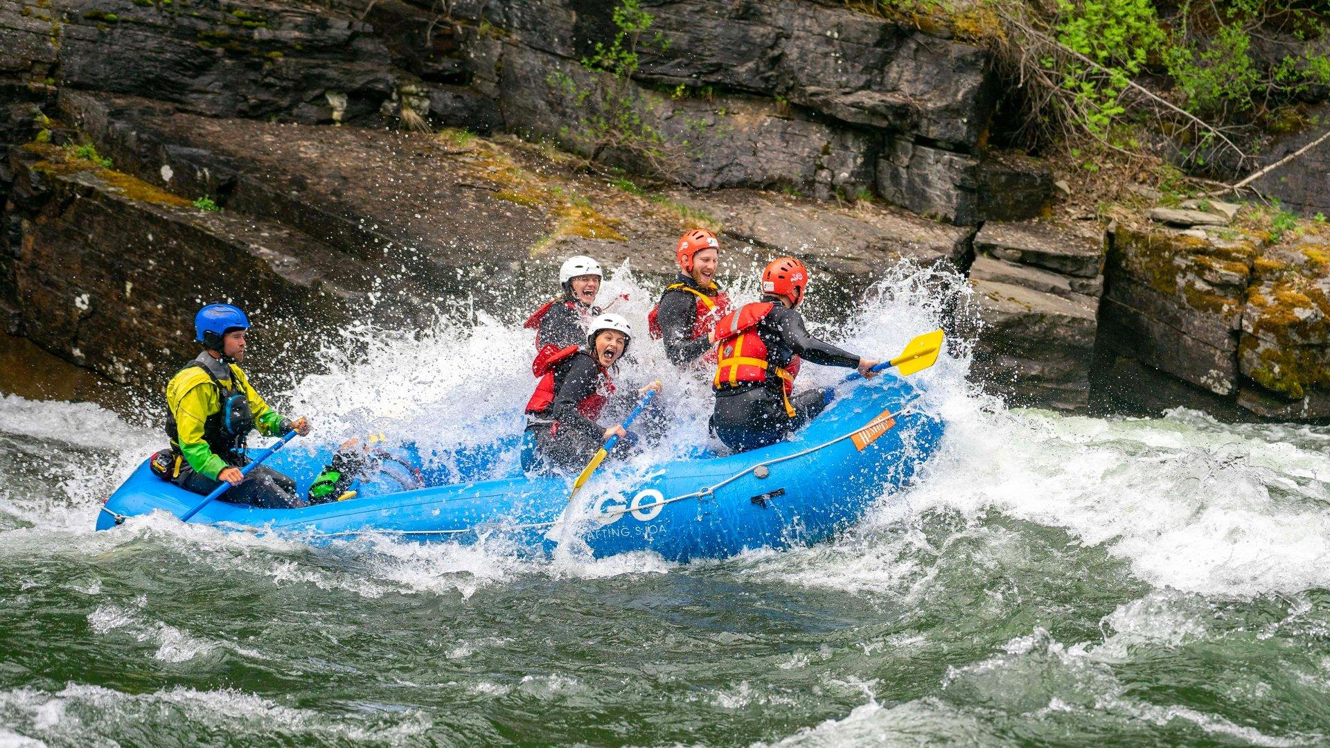 Rafting, Riverboard, Canyoning