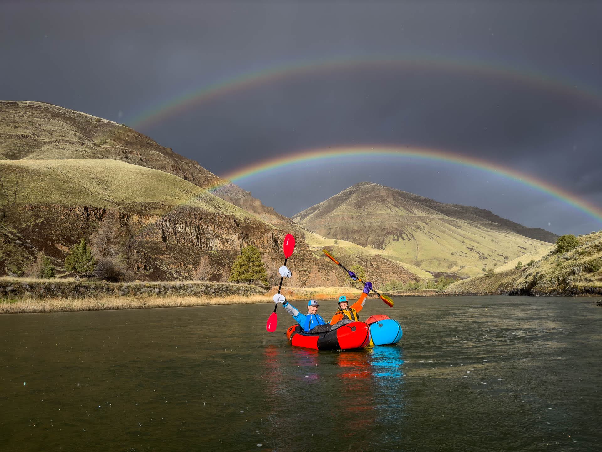 Packrafting the John Day River: Double