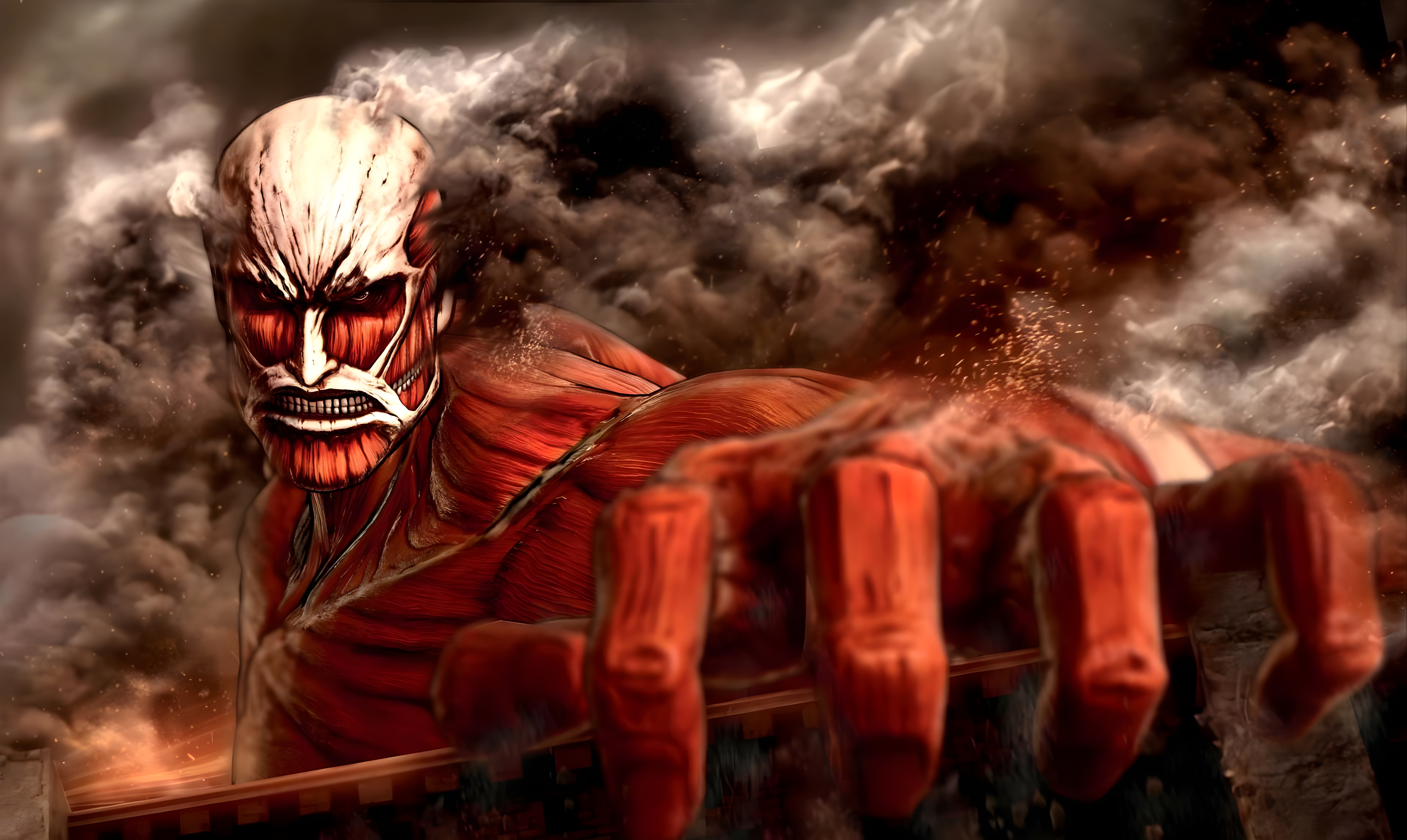 Wallpaper Attack on Titan, Eren Yeager