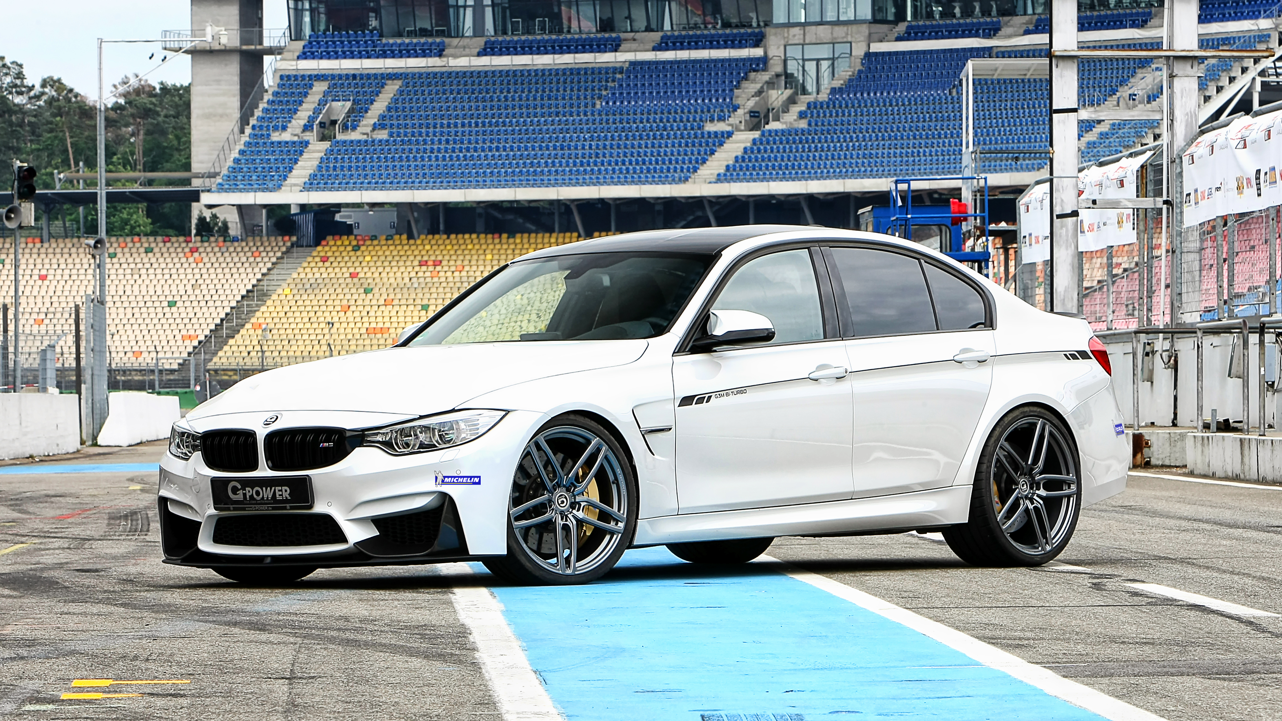G Power Tuned White BMW 3 Series