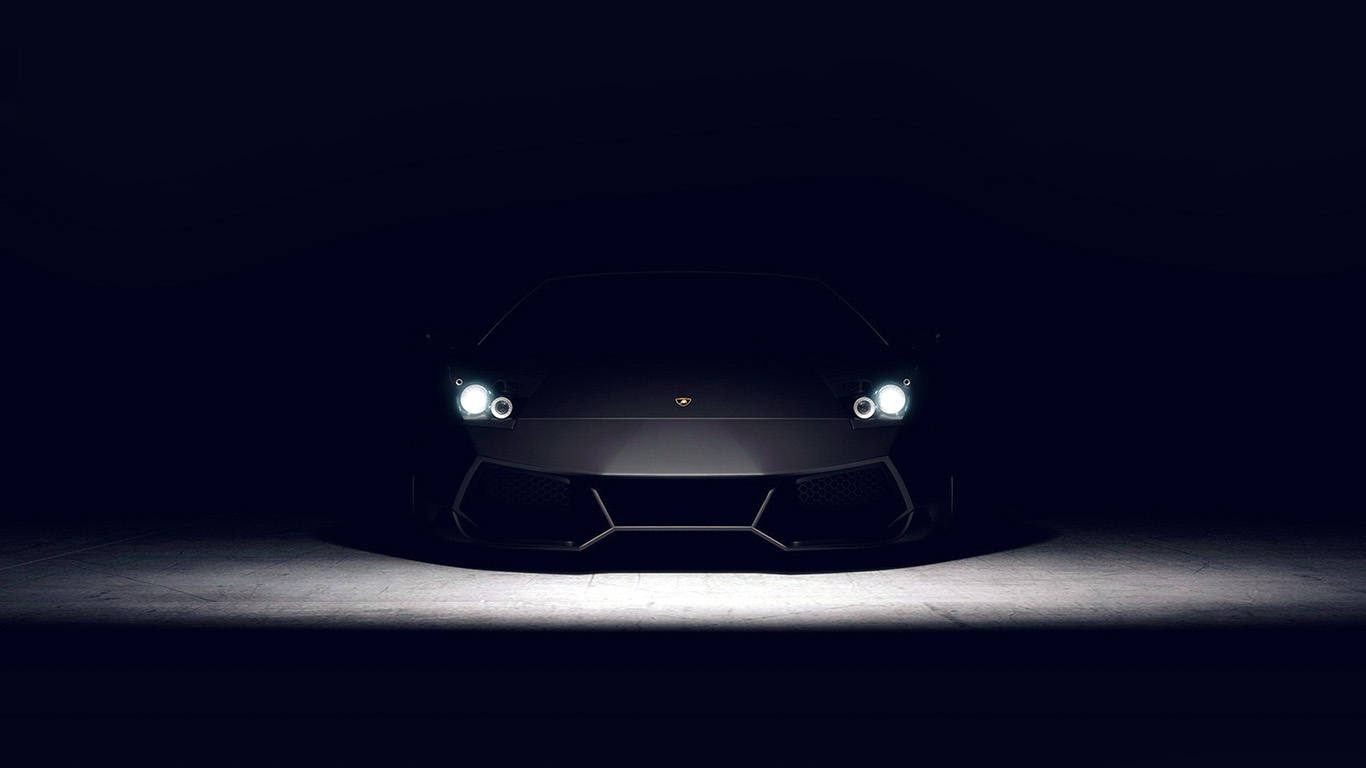 Car Dark Lamborghini Art