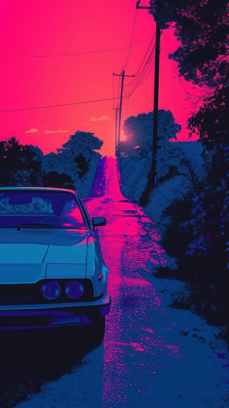 Car Silhouette Image. Free Photo