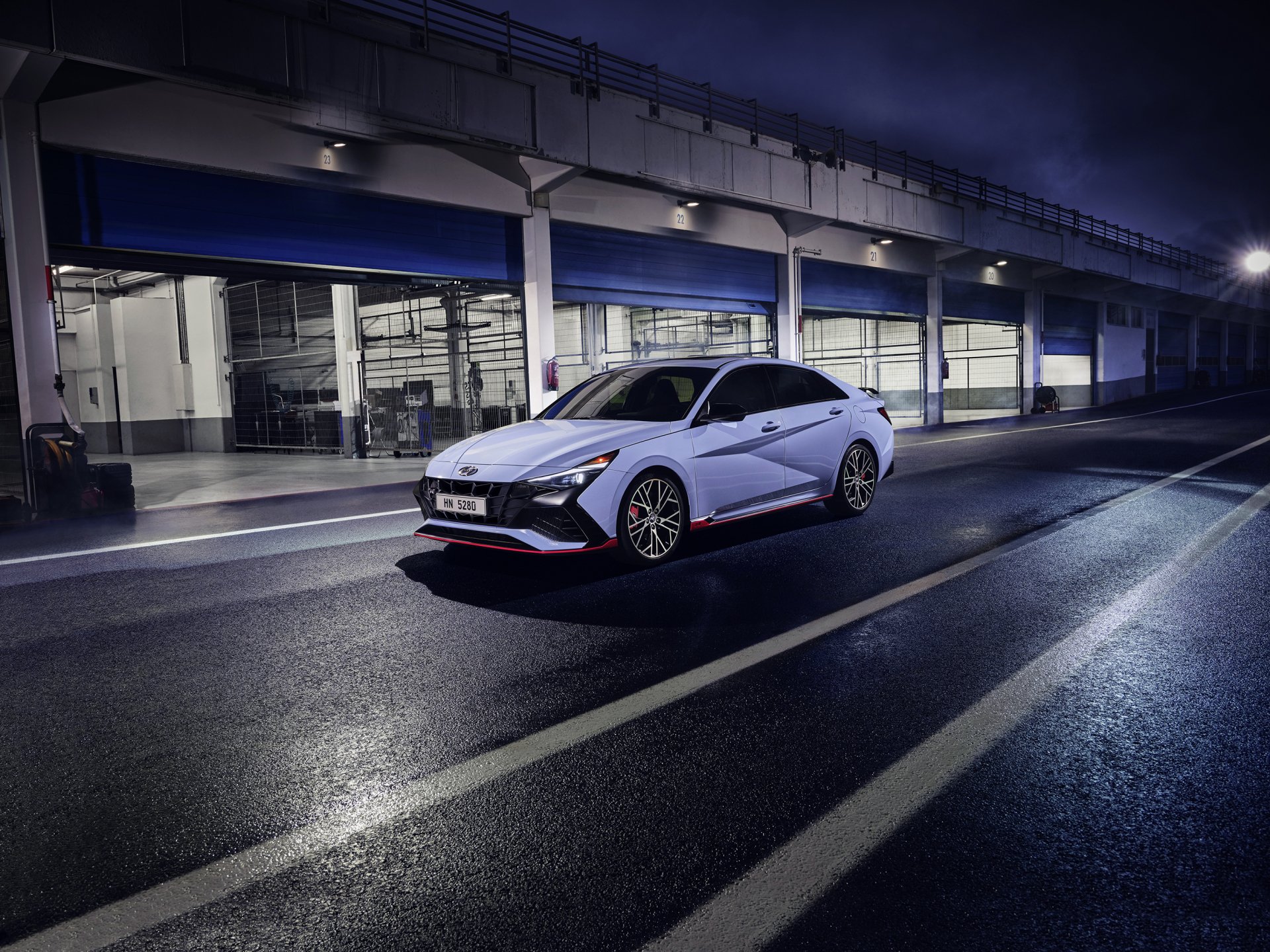 Vehicle Hyundai Elantra N HD Wallpaper