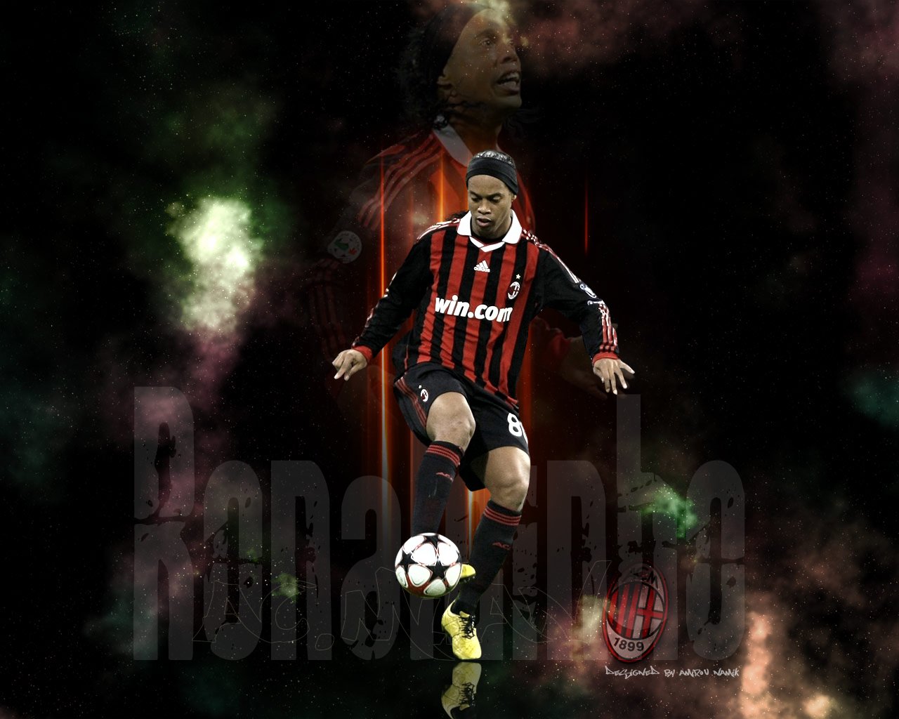 Download A.C. Milan Ronaldinho Sports Image