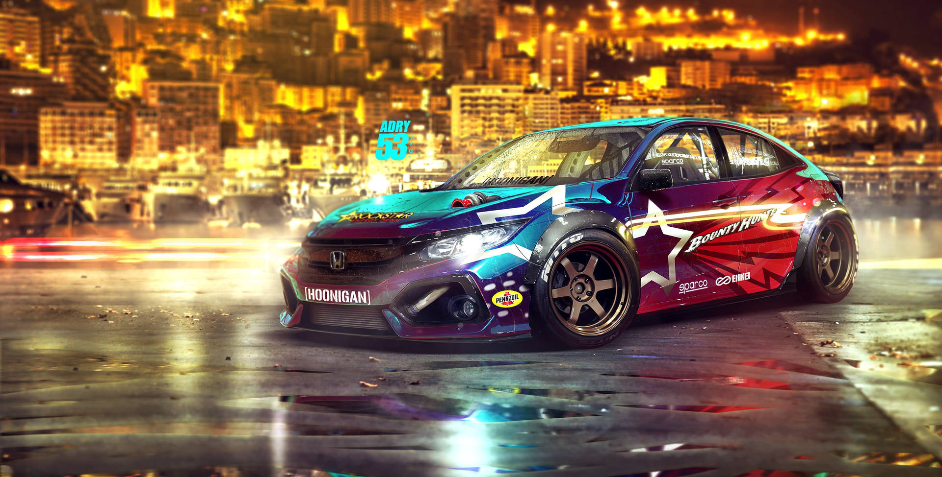 4k Honda Civic Wallpaper