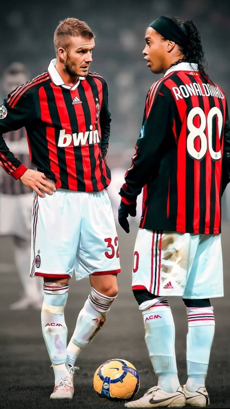 Ronaldinho & David Beckham